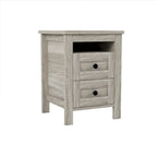 3-Pieces Bedroom Sets Queen Size Platform Bed with Storage Nightstand and Dresser