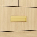 Wardrobe Closet Cabinet with Gold Handles and Optional Top Cabinet