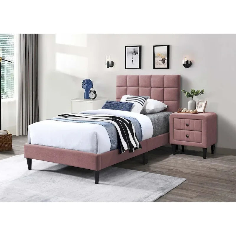 Poundex Twin Bed