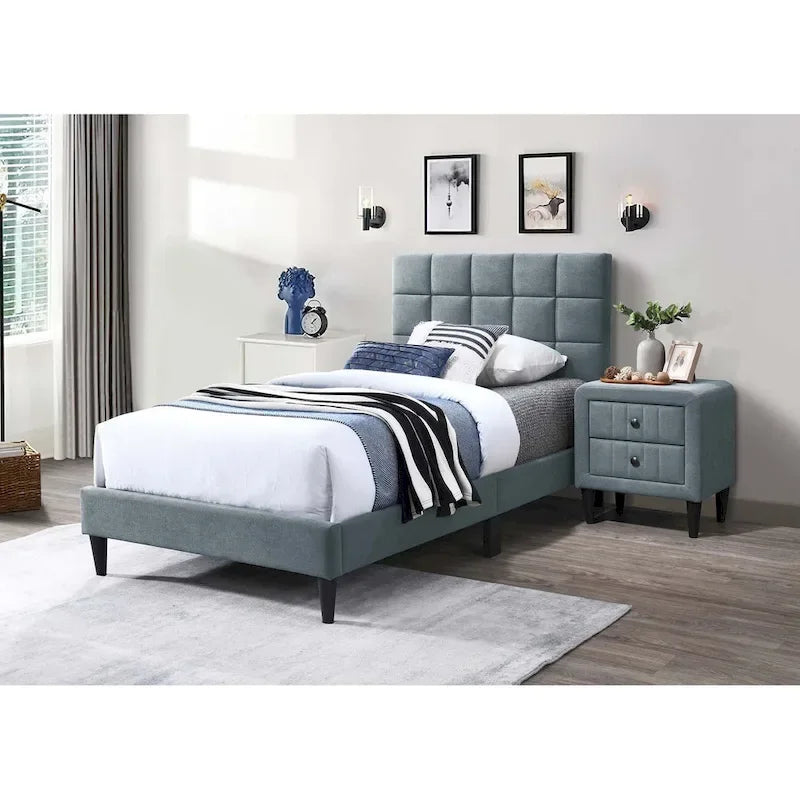 Poundex Twin Bed