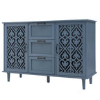 2 Door 3 Drawer Cabinet American Furniture Suitable for Bedroom - N/A