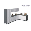 Kitchen Prestige Collection White Matte Color Base Size 11Ft Wide - 138x85