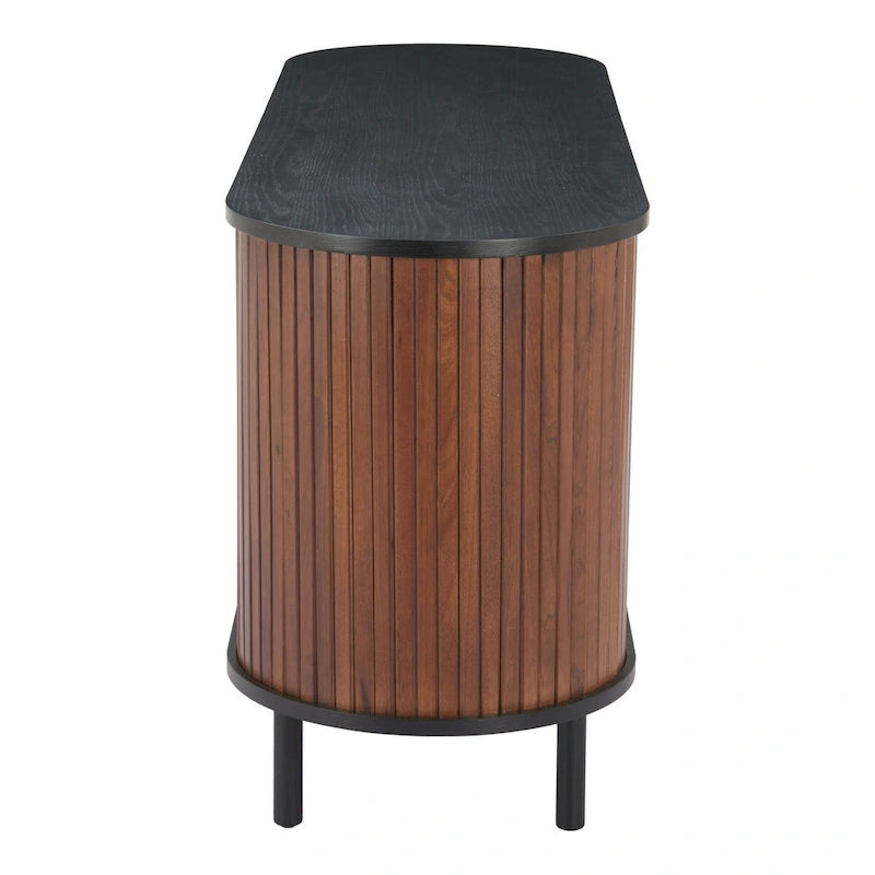 Koriana Sideboard Black & Walnut