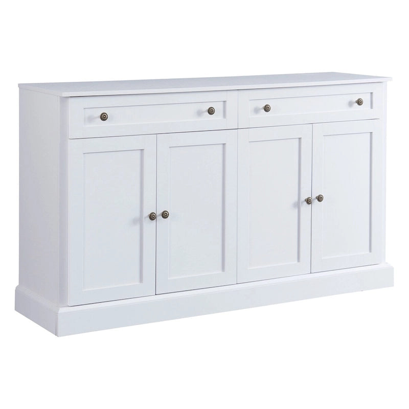 60-Inch Sideboard Cabinet with 2 Drawers and 4 Doors
