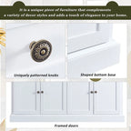 60-Inch Sideboard Cabinet with 2 Drawers and 4 Doors