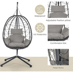 Waterproof Wicker Swing Chair