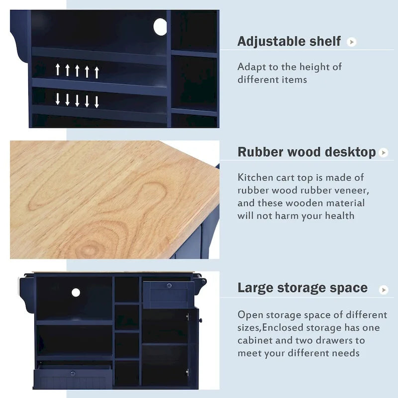 Kitchen Storage Cabinets with Solid Wood Side Cabinets, Microwave Cabinets, Buffet
