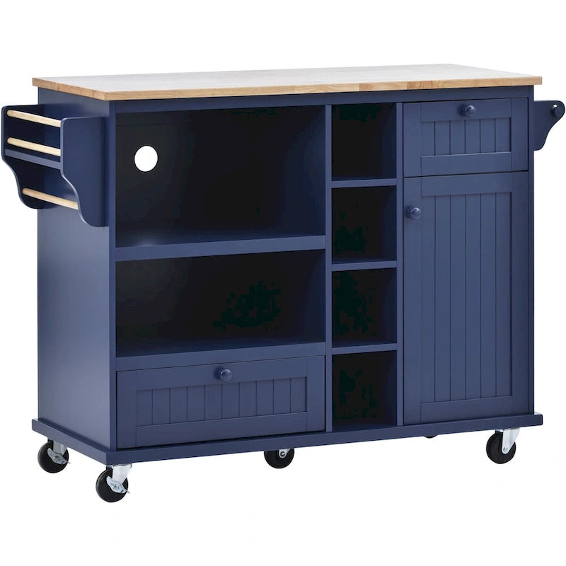 Kitchen Storage Cabinets with Solid Wood Side Cabinets, Microwave Cabinets, Buffet