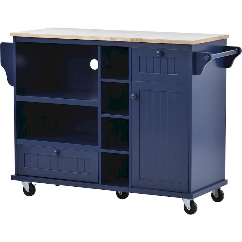 Kitchen Storage Cabinets with Solid Wood Side Cabinets, Microwave Cabinets, Buffet