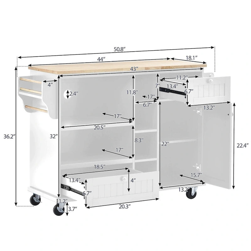Kitchen Storage Cabinets with Solid Wood Side Cabinets, Microwave Cabinets, Buffet