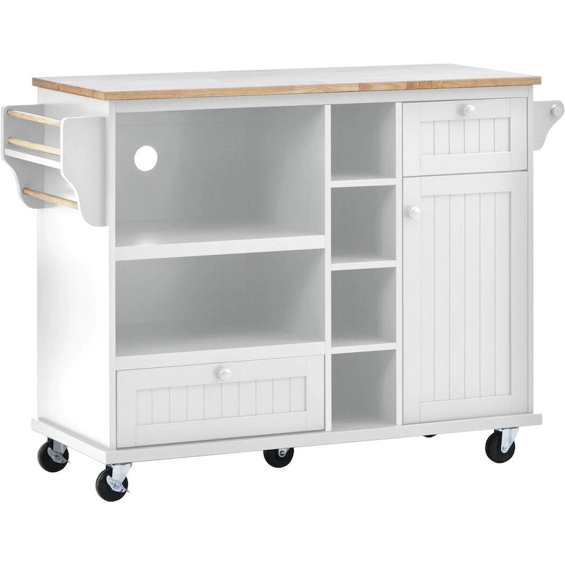 Kitchen Storage Cabinets with Solid Wood Side Cabinets, Microwave Cabinets, Buffet