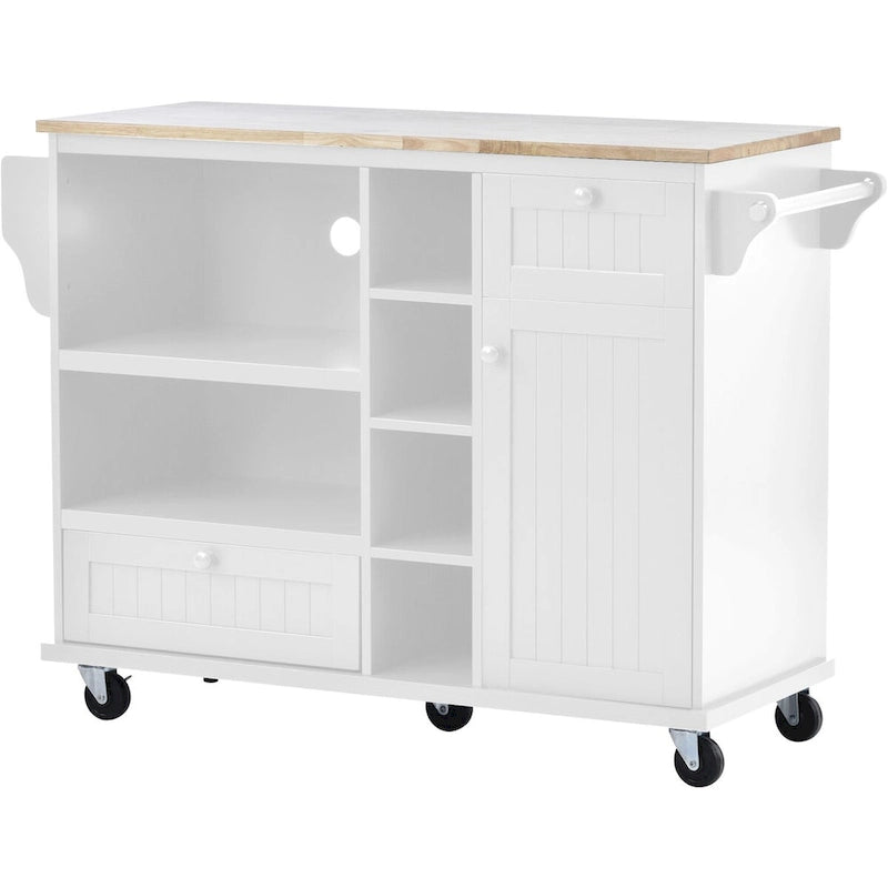 Kitchen Storage Cabinets with Solid Wood Side Cabinets, Microwave Cabinets, Buffet