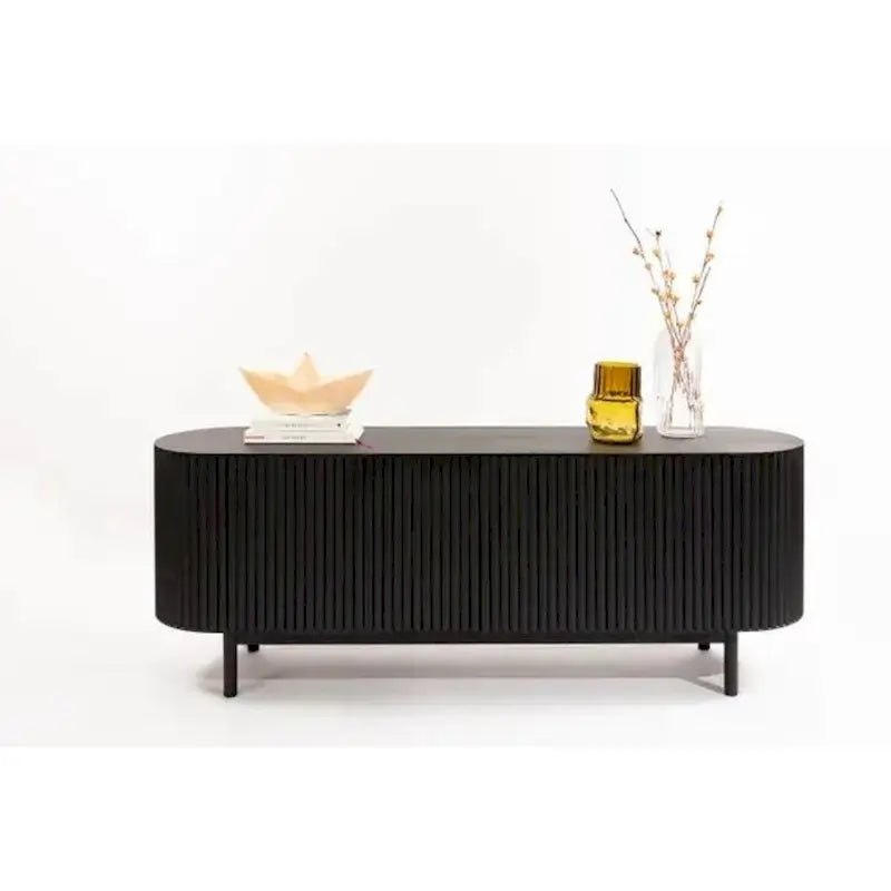 Clara Black Wood Sideboard