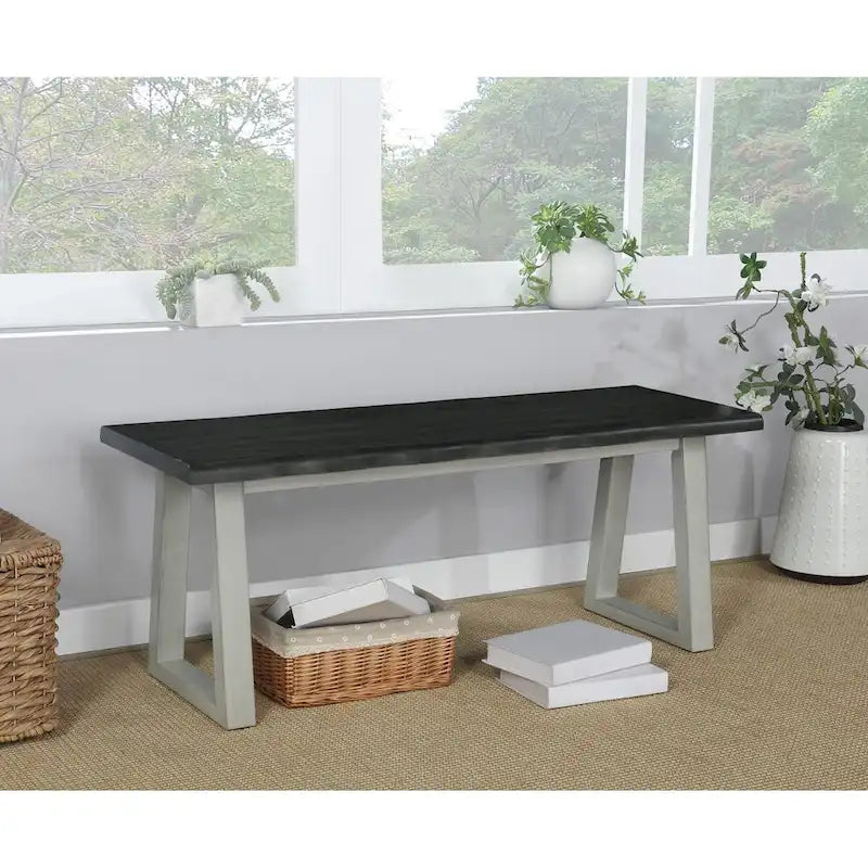 Panca Weston con Finitura Rustic Sand
