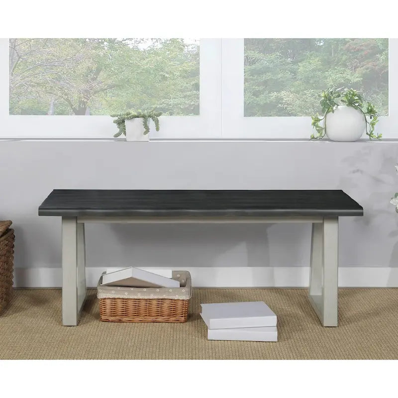 Panca Weston con Finitura Rustic Sand