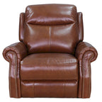 Hydeline Royce Zero Gravity Power Recline and Headrest Top Grain Leather Recliner
