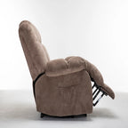Poltrona Reclinabile Elettrica per Anziani, Poltrona Relax con Tasca Laterale