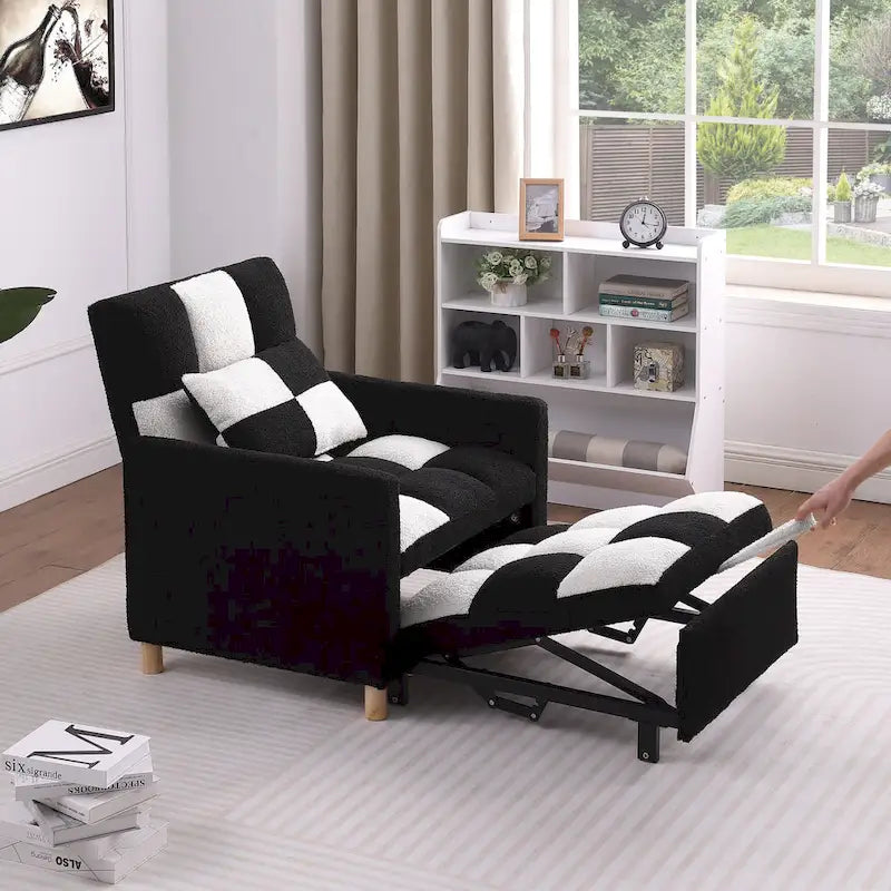 Poltrona Letto Convertibile con Cuscino