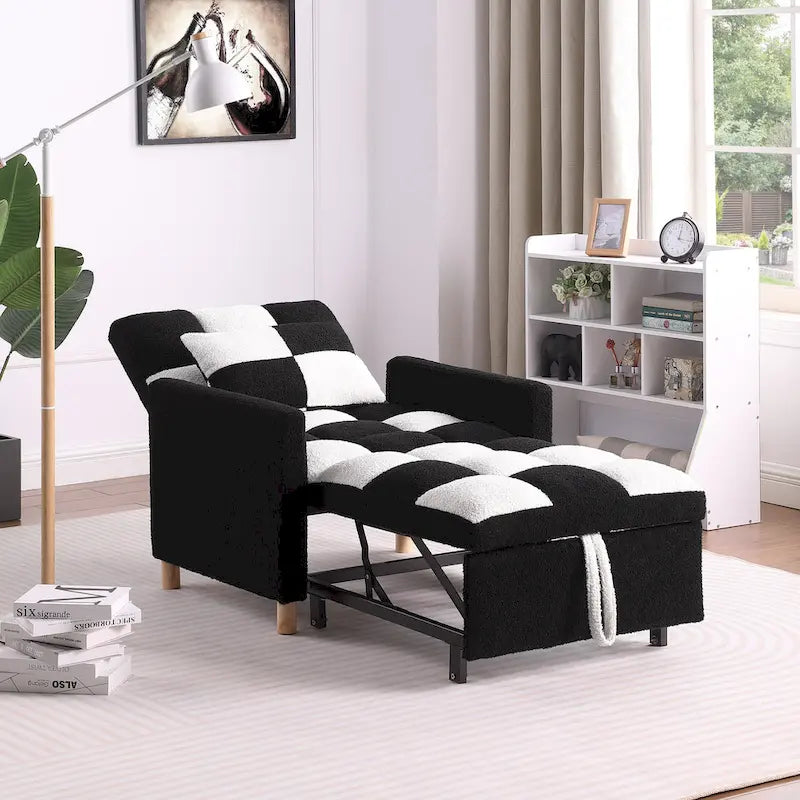 Poltrona Letto Convertibile con Cuscino