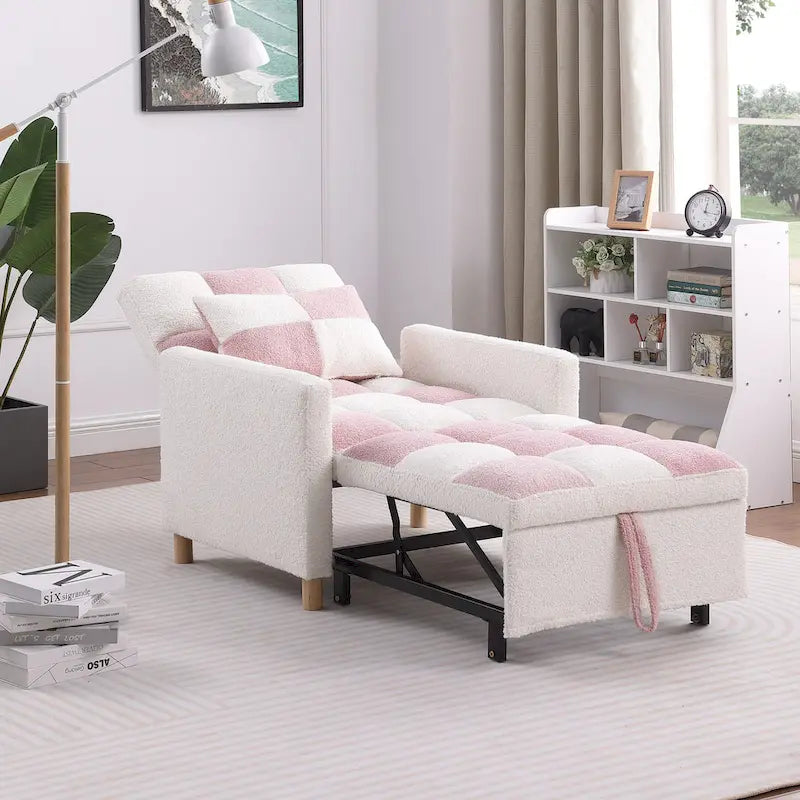 Poltrona Letto Convertibile con Cuscino