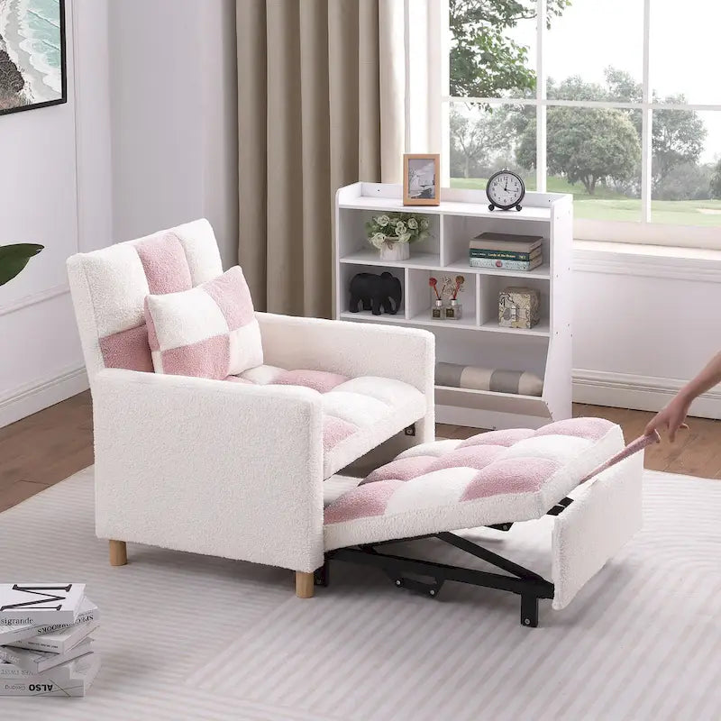 Poltrona Letto Convertibile con Cuscino