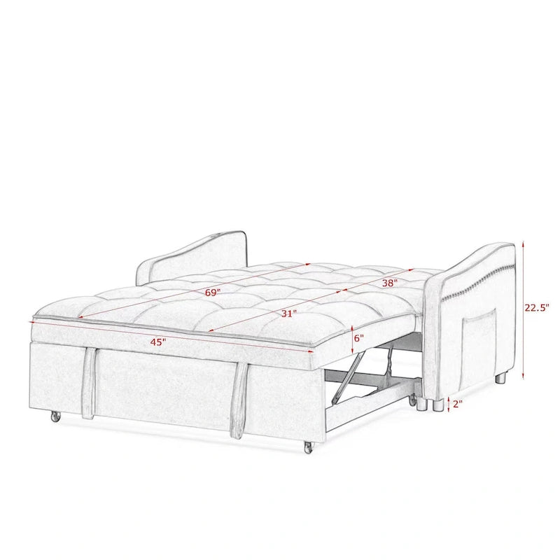 MM Loveseats Sofa Bed