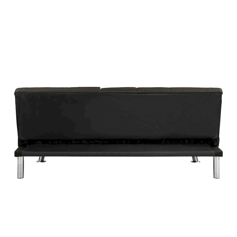 Divano Letto Convertibile Moderno Regolabile - Divano Doppio Reclinabile in Similpelle