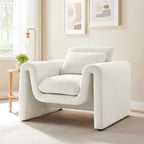 Waverly Boucle Upholstered Armchair