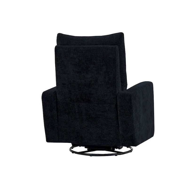 Olmas 33.5W Power Swivel Glider Recliner with USB Charger