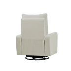 Olmas 33.5W Power Swivel Glider Recliner with USB Charger