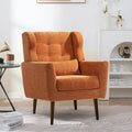 Poltrona Mid-Century Modern con cuscino lombare, Set da 1