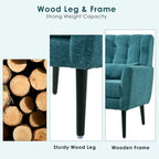 Poltrona Mid-Century Modern con cuscino lombare, Set da 1