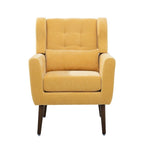 Poltrona Mid-Century Modern con cuscino lombare, Set da 1