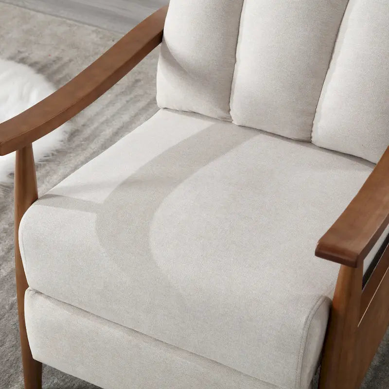 Wood Frame Armchair