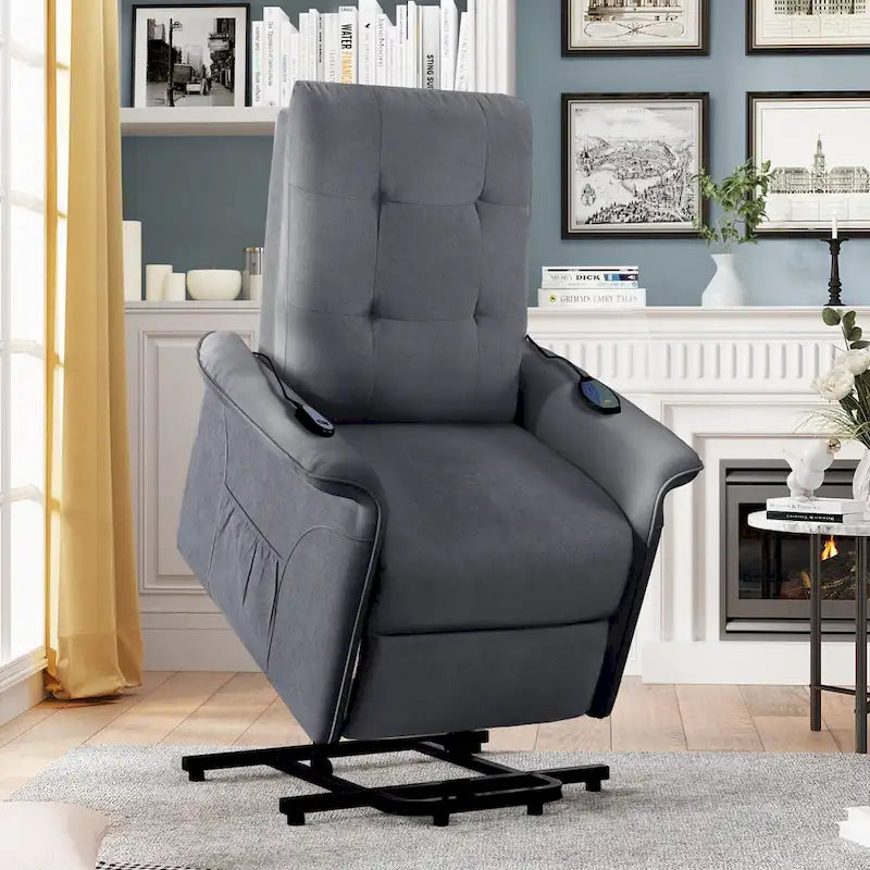 Power Lift Chair for Elderly with Adjustable Massage Function Recliner Chair