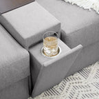 Flex Narrow Hub for Flex Sectional by Flexsteel - 10 x 24 x 37