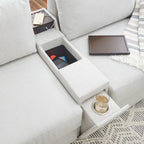 Flex Narrow Hub for Flex Sectional by Flexsteel - 10 x 24 x 37
