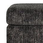 Roundhill Furniture Nason Living Room Ottoman, Parchment