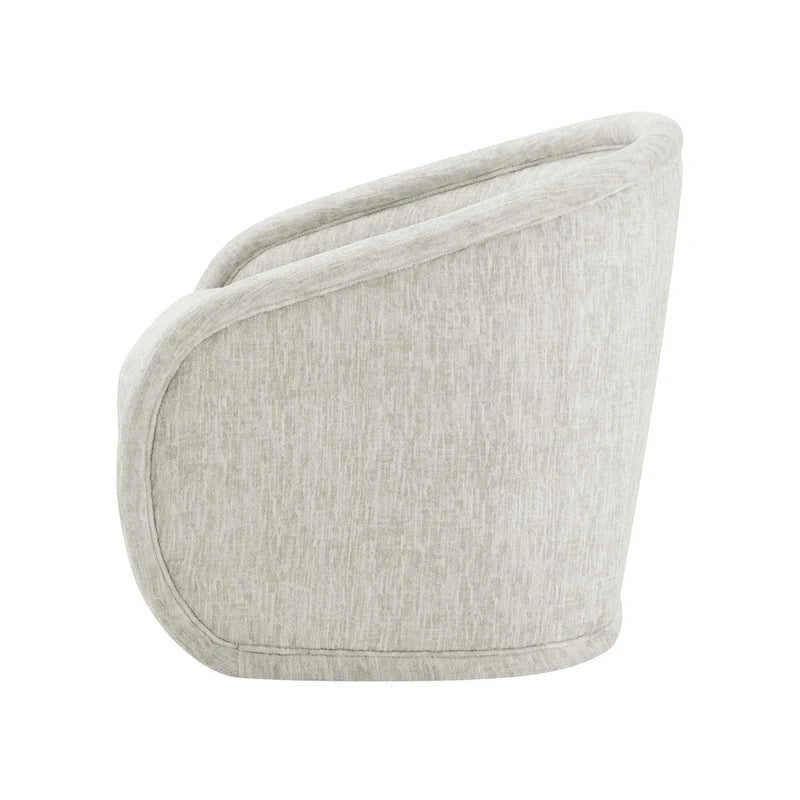 Margareth Fabric Swivel Accent Arm Chair