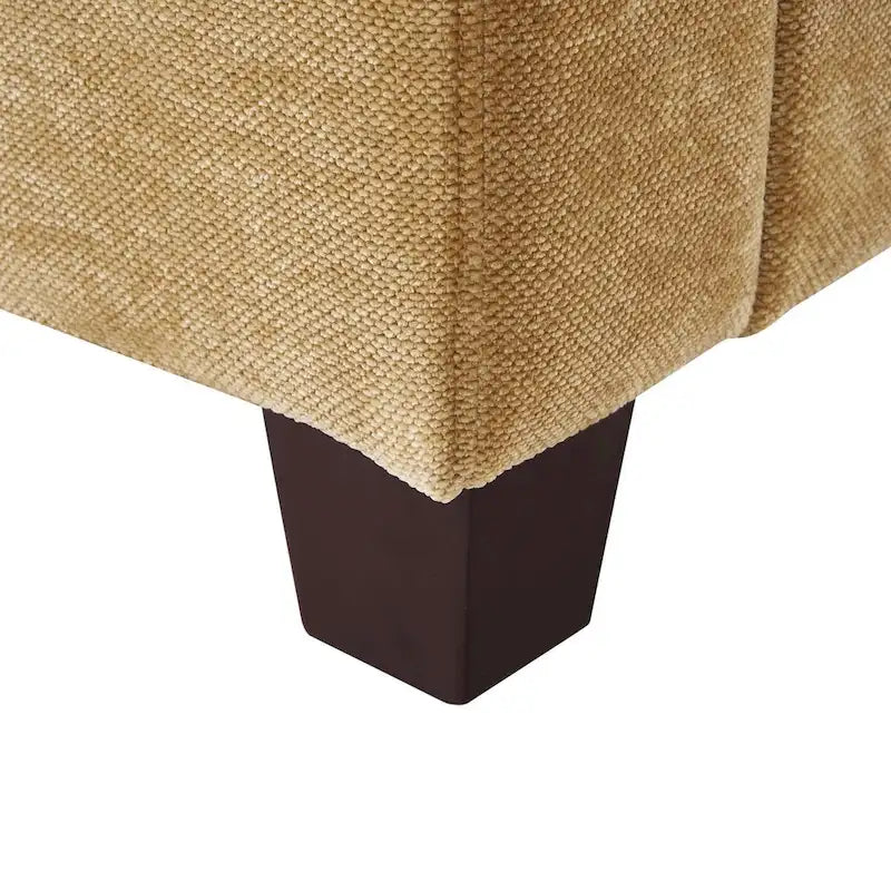 LUE BONA 81 Moderno Divano a 3 posti in Velluto a Coste, Divano Imbottito Rettangolare in Poliestere per Soggiorno - 81L X 33P X 26A