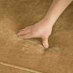 LUE BONA 81 Moderno Divano a 3 posti in Velluto a Coste, Divano Imbottito Rettangolare in Poliestere per Soggiorno - 81L X 33P X 26A