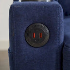 Divano angolare a 3 posti con pouf contenitore
