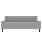 Divani in schiuma Mid-Century Modern con schienale trapuntato a bottoni