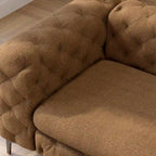 Corvus Aosta Chesterfield Tufted Velvet Sofa