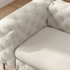 Corvus Aosta Chesterfield Tufted Velvet Sofa
