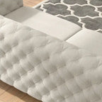 Corvus Aosta Chesterfield Tufted Velvet Sofa