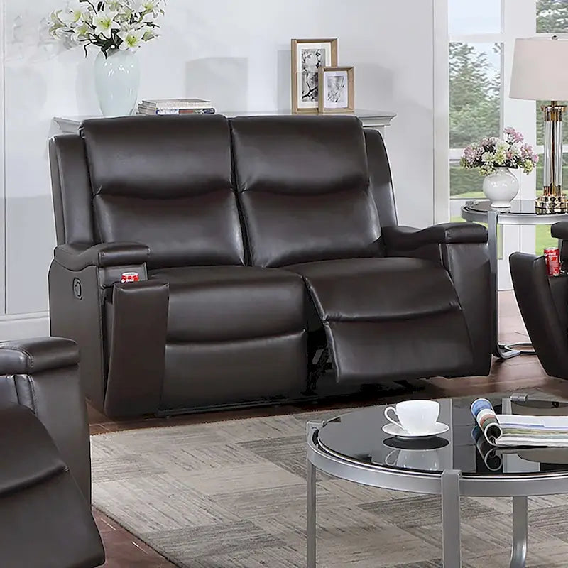 Poundex Recliner Loveseat