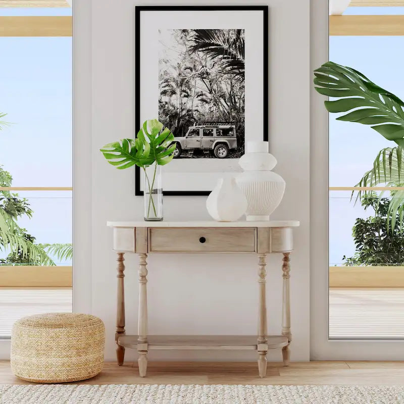 Butler Danielle Marble Console Table