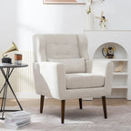 Poltrona di design moderna, sedia da lettura comoda, poltrona lounge