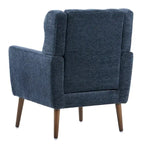 Poltrona di design moderna, sedia da lettura comoda, poltrona lounge